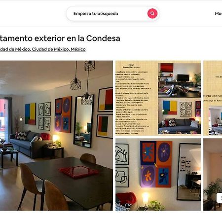 Excelente Departamento En La Condesa Cidade do México Exterior foto