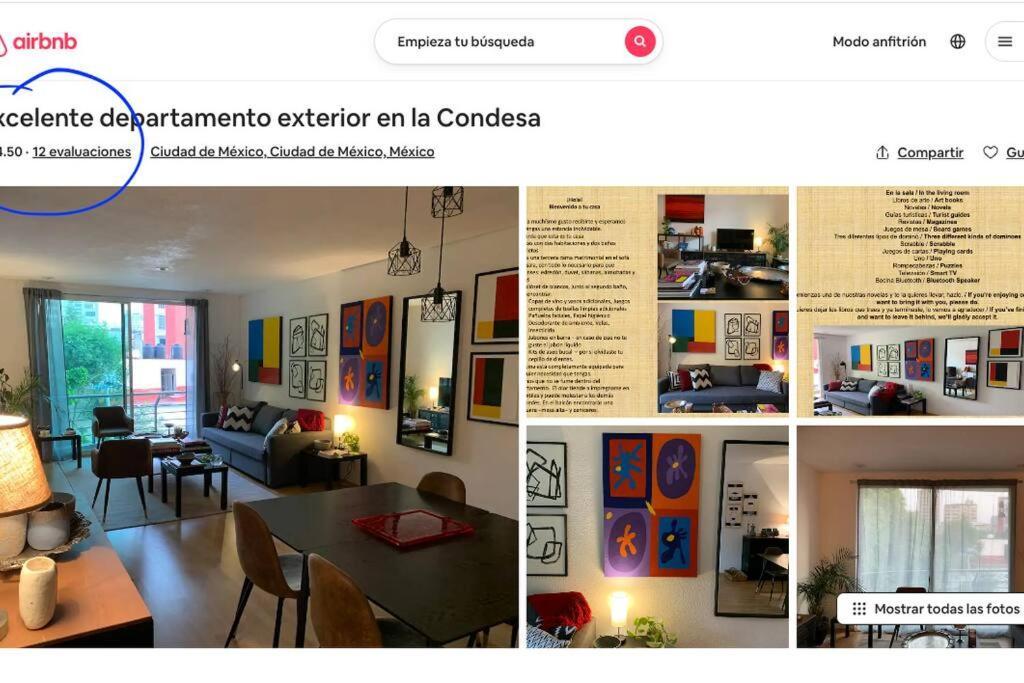 Excelente Departamento En La Condesa Cidade do México Exterior foto
